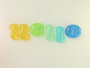 Hello sign