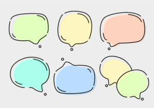 Quote bubbles
